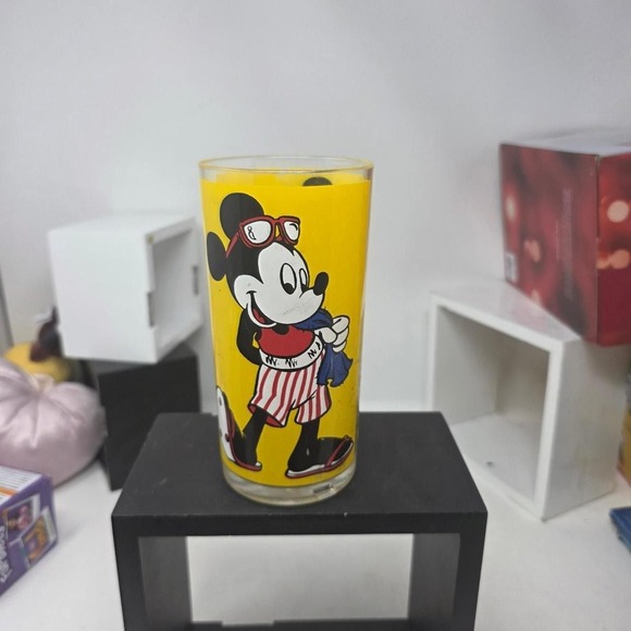 Other - Vintage Mickey Disney Plastic Summer Theme Cup Mouse HJ STOTTER NY collectible